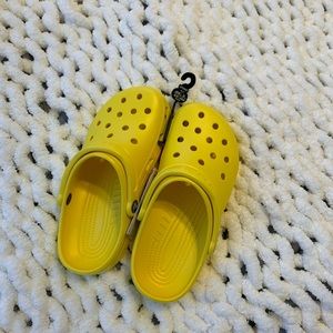 yellow crocs